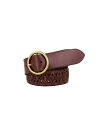 【送料無料】 フライ レディース ベルト アクセサリー Women's Woven Leather Belt Brown
