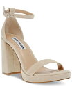 【送料無料】 スティーブ マデン レディース サンダル シューズ Women 039 s Susan Two-Piece Platform Dress Sandals Sand