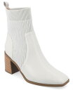 【送料無料】 ジュルネ コレクション レディース ブーツ・レインブーツ シューズ Women's Harlowe Tru Comfort Foam Chelsea Knit and Faux Leather Boot Stone