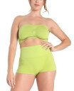 【送料無料】 メモイ レディース パンツ アンダーウェア Women's High-Waisted Seamless Shaping Boy Shorts Da...