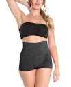 【送料無料】 メモイ レディース パンツ アンダーウェア Women's High-Waisted Seamless Shaping Boy Shorts Sk...