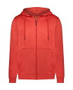 【送料無料】 ミオマリオ レディース ニット セーター アウター Premium Zip-Up Hoodie for Women with Smooth Matte Finish Cozy Fleece Inner Lining - Women 039 s Sweater with Hood Sunset red