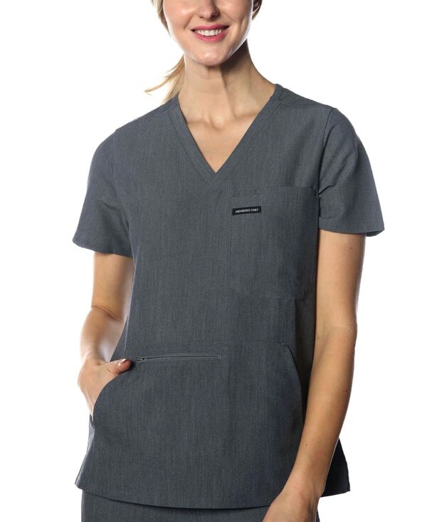 メンバーズオンリー レディース トップス シャツ Members Only Women's Cordoba 5-Pocket Scrub Top Gr..