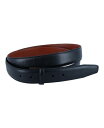 yz gt@K[ Y xg ANZT[ Men's Feather Edge Pebble Leather Harness Belt Strap Black