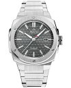 yz As Y rv ANZT[ Men's Swiss Automatic Alpiner Stainless Steel Bracelet Watch 41mm Silver-tone