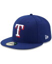 【送料無料】 ニューエラ メンズ 帽子 アクセサリー Texas Rangers Game Authentic Collection On-Field 59FI...