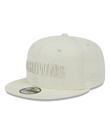 【送料無料】 ニューエラ メンズ 帽子 アクセサリー Men's Cream Cleveland Browns Color Pack 9FIFTY Snapback Hat Cream 【送料無料】 ニューエラ メンズ 帽子 アクセサリー Men's Cream Cleveland Browns Color Pack 9FIFTY Snapback Hat Cream