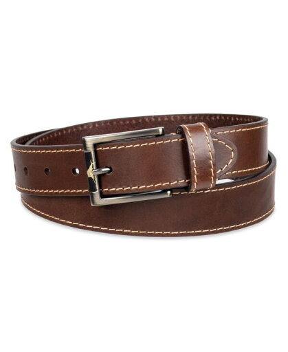 【送料無料】 トッミーバハマ メンズ ベルト アクセサリー Men's Casual Contrast Stitch Cincato Strap Belt Brown 【送料無料】 トッミーバハマ メンズ ベルト アクセサリー Men's Casual Contrast Stitch Cincato Strap Belt Brown