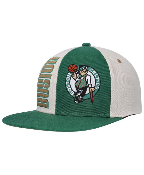 ミッチェル＆ネス 【送料無料】 ミッチェル&ネス メンズ 帽子 アクセサリー Men's Cream Boston Celtics Hardwood Classics Pop Snapback Hat Cream