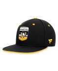 【送料無料】 ファナティクス メンズ 帽子 アクセサリー Men's Branded Black Pittsburgh Penguins 2023 NHL Draft Snapback Hat Black