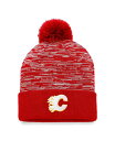 【送料無料】 ファナティクス メンズ 帽子 アクセサリー Men's Branded Red Calgary Flames Defender Cuffed Kn...
