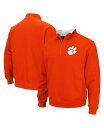 【送料無料】 コロシアム メンズ ジャケット・ブルゾン アウター Men's Orange Clemson Tigers Big and Tall Tortugas Quarter-Zip Jacket Orange