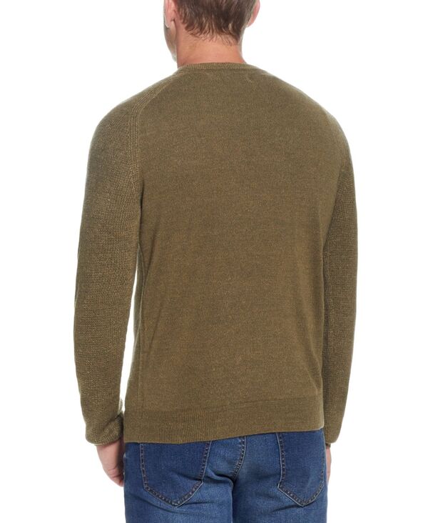 【送料無料】 ウェザープルーフ メンズ ニット・セーター アウター Men's Soft Touch Raglan Crew Neck Sweater Drab Heather 2