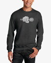 【送料無料】 エルエーポップアート メンズ パーカー・スウェット アウター Men's 90's Rappers Word Art Crewneck Sweat...