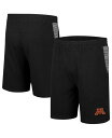 【送料無料】 コロシアム メンズ ハーフパンツ・ショーツ ボトムス Men's Black Minnesota Golden Gophers Wild Party Shorts Black