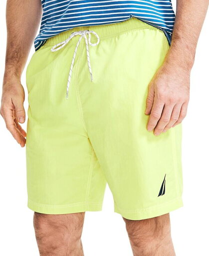 【送料無料】 ナウティカ メンズ ハーフパンツ・ショーツ 水着 Men's Quick Dry Nylon 8" Swim Trunks Blazing Yellow 【送料無料】 ナウティカ メンズ ハーフパンツ・ショーツ 水着 Men's Quick Dry Nylon 8" Swim Trunks Blazing Yellow