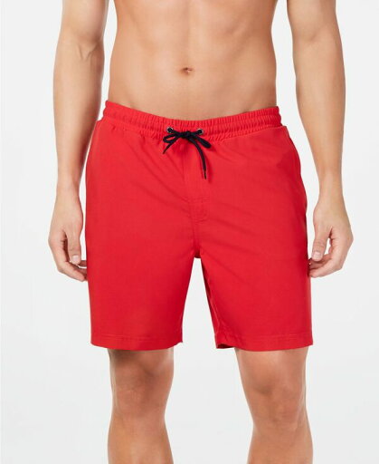 【送料無料】 クラブルーム メンズ ハーフパンツ・ショーツ 水着 Men's Quick-Dry Performance Solid 7" Swim Trunks Fire 【送料無料】 クラブルーム メンズ ハーフパンツ・ショーツ 水着 Men's Quick-Dry Performance Solid 7" Swim Trunks Fire