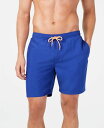 【送料無料】 クラブルーム メンズ ハーフパンツ ショーツ 水着 Men 039 s Quick-Dry Performance Solid 7 Swim Trunks New Cerulean