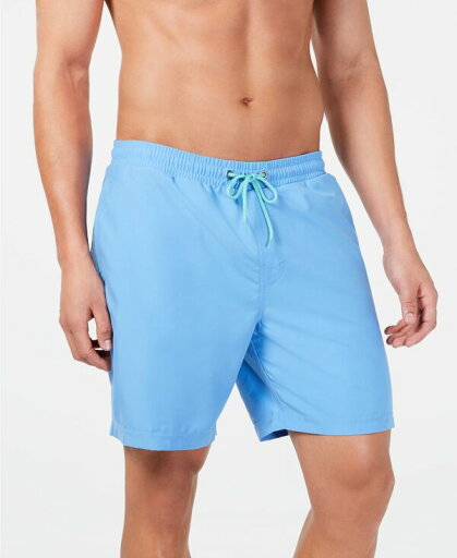 【送料無料】 クラブルーム メンズ ハーフパンツ・ショーツ 水着 Men's Quick-Dry Performance Solid 7" Swim Trunks Surf Blue 【送料無料】 クラブルーム メンズ ハーフパンツ・ショーツ 水着 Men's Quick-Dry Performance Solid 7" Swim Trunks Surf Blue
