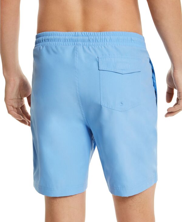 【送料無料】 クラブルーム メンズ ハーフパンツ・ショーツ 水着 Men's Quick-Dry Performance Solid 7" Swim Trunks Surf Blue