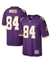 【送料無料】 ミッチェル&ネス メンズ シャツ トップス Men's Randy Moss Purple Minnesota Vikings Legacy Replica Jersey Purple(4)