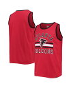     47uh Y ^Ngbv gbvX Men's Red Atlanta Falcons Edge Super Rival Tank Top Red