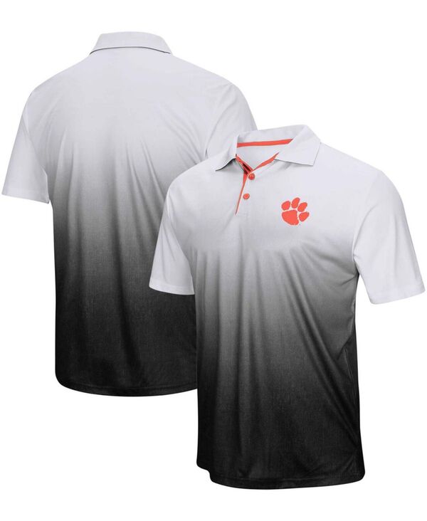 【送料無料】 コロシアム メンズ ポロシャツ トップス Men's Gray Clemson Tigers Magic Team Logo Polo Shirt Gray