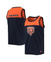     X^[^[ Y ^Ngbv gbvX Men's Navy, Orange Chicago Bears Team Touchdown Fashion Tank Top Navy, Orange