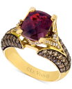 【送料無料】 ル ヴァン レディース リング アクセサリー Raspberry Rhodolite® Garnet (3 ct. t.w.), Choc...