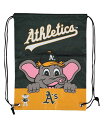 【送料無料】 フォコ レディース バックパック・リュックサック バッグ Oakland Athletics Mascot Drawstring Backpack Multi