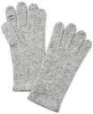 【送料無料】 カルバンクライン レディース 手袋 アクセサリー Women's Logo Tech-Friendly Gloves Heather Mid Gray