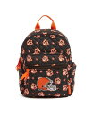 【送料無料】 ベラブラッドリー レディース バックパック・リュックサック バッグ Men's and Women's Cleveland Browns Small Backpack Black