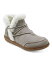 【送料無料】 アース レディース ブーツ・レインブーツ シューズ Women's Fleet Cold Weather Lace-Up Casual Booties Gray Suede