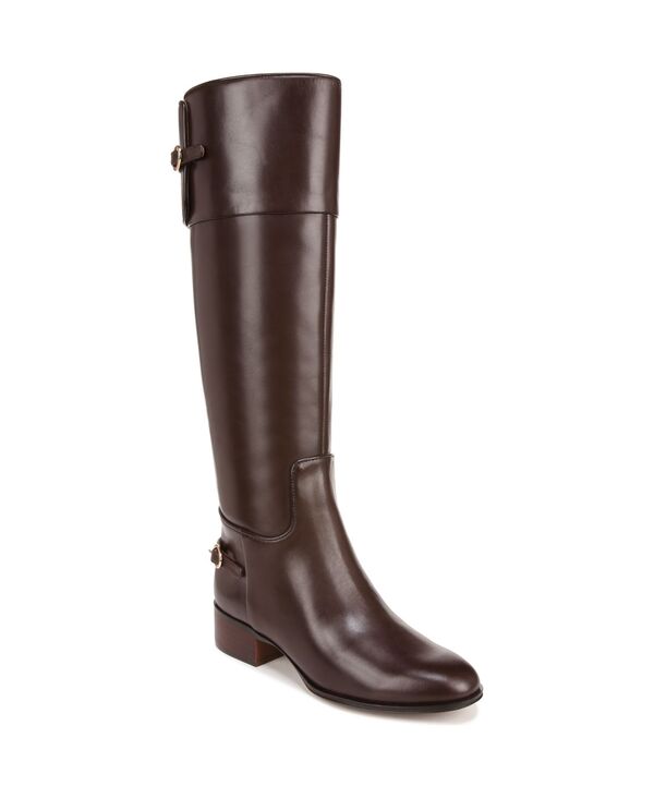 【送料無料】 フランコサルト レディース ブーツ・レインブーツ シューズ Jazrin Riding Boots Brown Leather