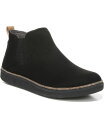 【送料無料】 ドクター・ショール レディース ブーツ・レインブーツ シューズ Women's See Me Slip-on Booties Black Microfiber