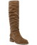 【送料無料】 スティーブ マデン レディース ブーツ・レインブーツ シューズ Women's Lorayle Lug-Sole Slouch Tall Boots Tan Suede