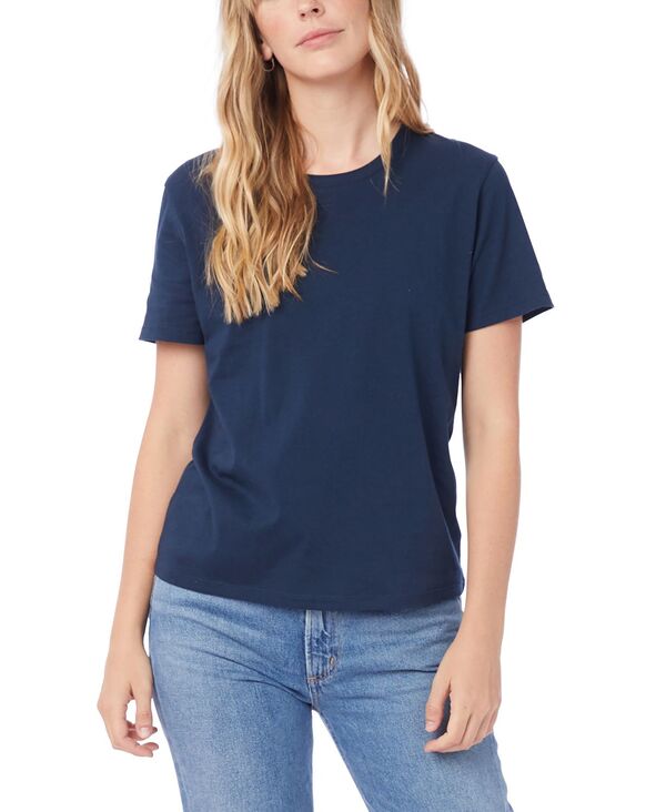 yz I^ieB Ap fB[X Vc gbvX Women's Her Go-To T-shirt Midnight Navy