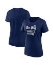 yz t@ieBNX fB[X TVc gbvX Women's Branded Navy New York Yankees Logo T-shirt Navy