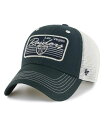 【送料無料】 47ブランド メンズ 帽子 アクセサリー Men 039 s Black Natural Las Vegas Raiders Five Point Trucker Clean Up Adjustable Hat Black, Natural