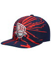 ミッチェル＆ネス 【送料無料】 ミッチェル&ネス メンズ 帽子 アクセサリー Men's Navy New Jersey Nets Hardwood Classics Earthquake Snapback Hat Navy