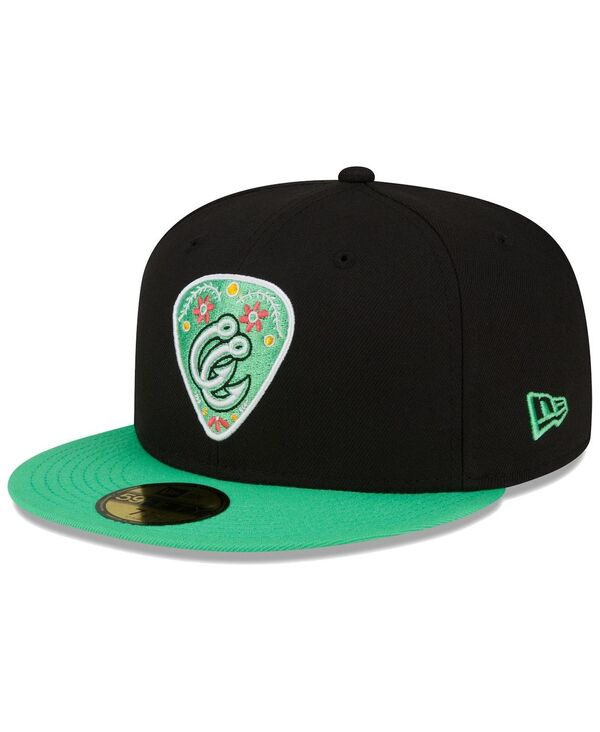 【送料無料】 ニューエラ メンズ 帽子 アクセサリー Men's Black Corpus Christi Hooks Copa De La Diversion 59FIFTY Fitted Hat Black