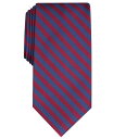 【送料無料】 クラブルーム メンズ ネクタイ アクセサリー Men's Classic Stripe Tie Burgundy