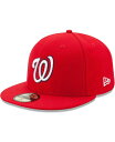 【送料無料】 ニューエラ メンズ 帽子 アクセサリー Men's Washington Nationals Game Authentic Collection ...