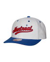 ミッチェル＆ネス 【送料無料】 ミッチェル&ネス メンズ 帽子 アクセサリー Men's White Montreal Expos Cooperstown Collection Pro Crown Snapback Hat White