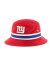 【送料無料】 47ブランド メンズ 帽子 アクセサリー Men's Red New York Giants Striped Bucket Hat Red