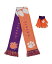 【送料無料】 フォコ メンズ 手袋 アクセサリー Clemson Tigers Glove and Scarf Combo Set Orange, Pu..