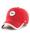 【送料無料】 47ブランド メンズ 帽子 アクセサリー Men's Red Georgia Bulldogs Microburst Clean Up Adjustable Hat Red