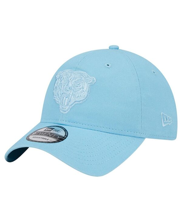 【送料無料】 ニューエラ メンズ 帽子 アクセサリー Men's Light Blue Chicago Bears Core Classic 2.0 Brights 9TWENTY Adjustable Hat Light Blue