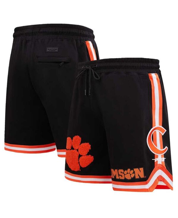 【送料無料】 プロスタンダード メンズ ハーフパンツ・ショーツ ボトムス Men's Black Clemson Tigers Classic Shorts Black