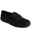 【送料無料】 スペリー メンズ デッキシューズ シューズ Men 039 s Billfish 3-Eye Moc Toe Boat Shoes Black